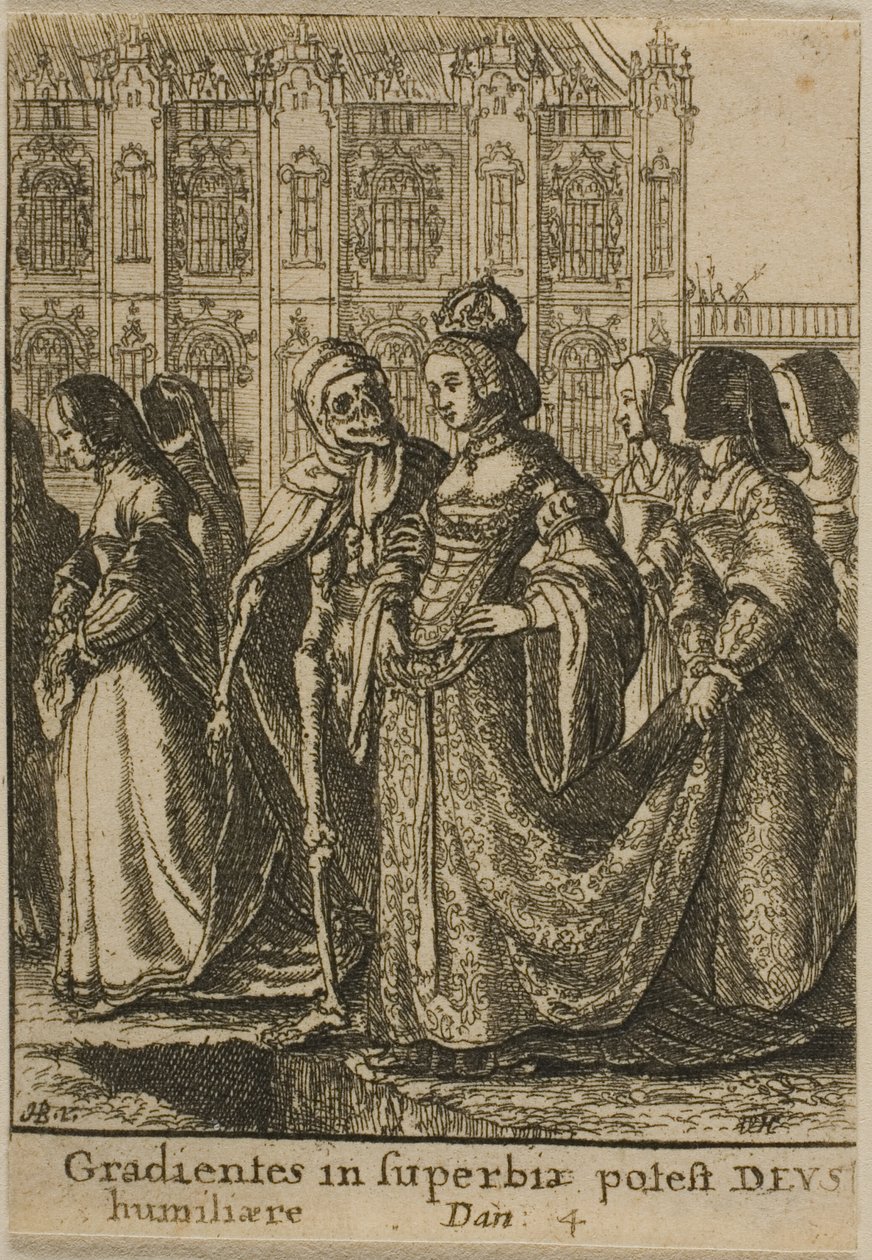 Keisarinna ja kuolema tekijältä Wenceslaus Hollar