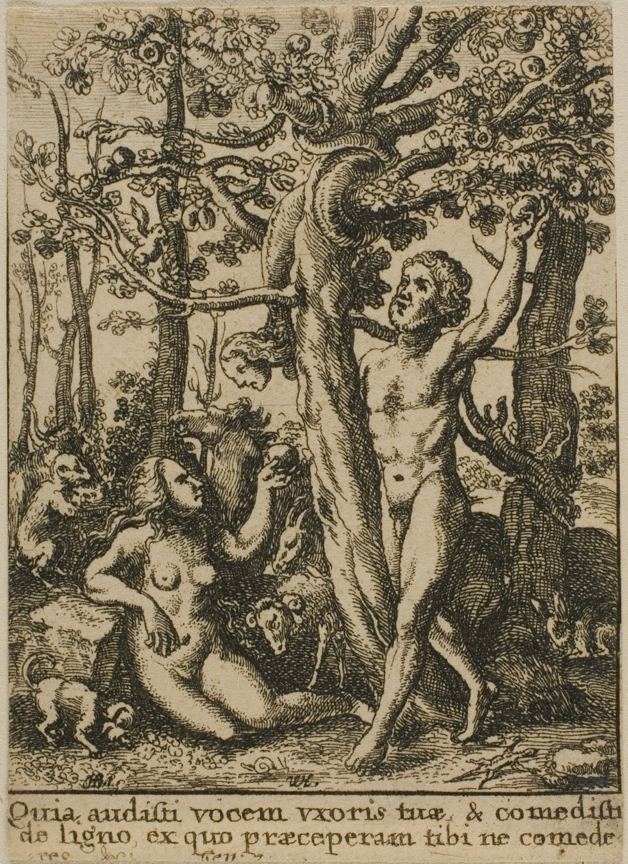 Eedenin puutarha tekijältä Wenceslaus Hollar