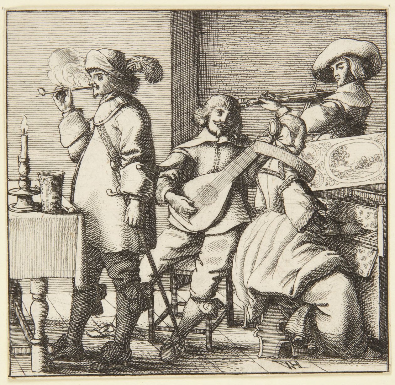 Trio tekijältä Wenceslaus Hollar