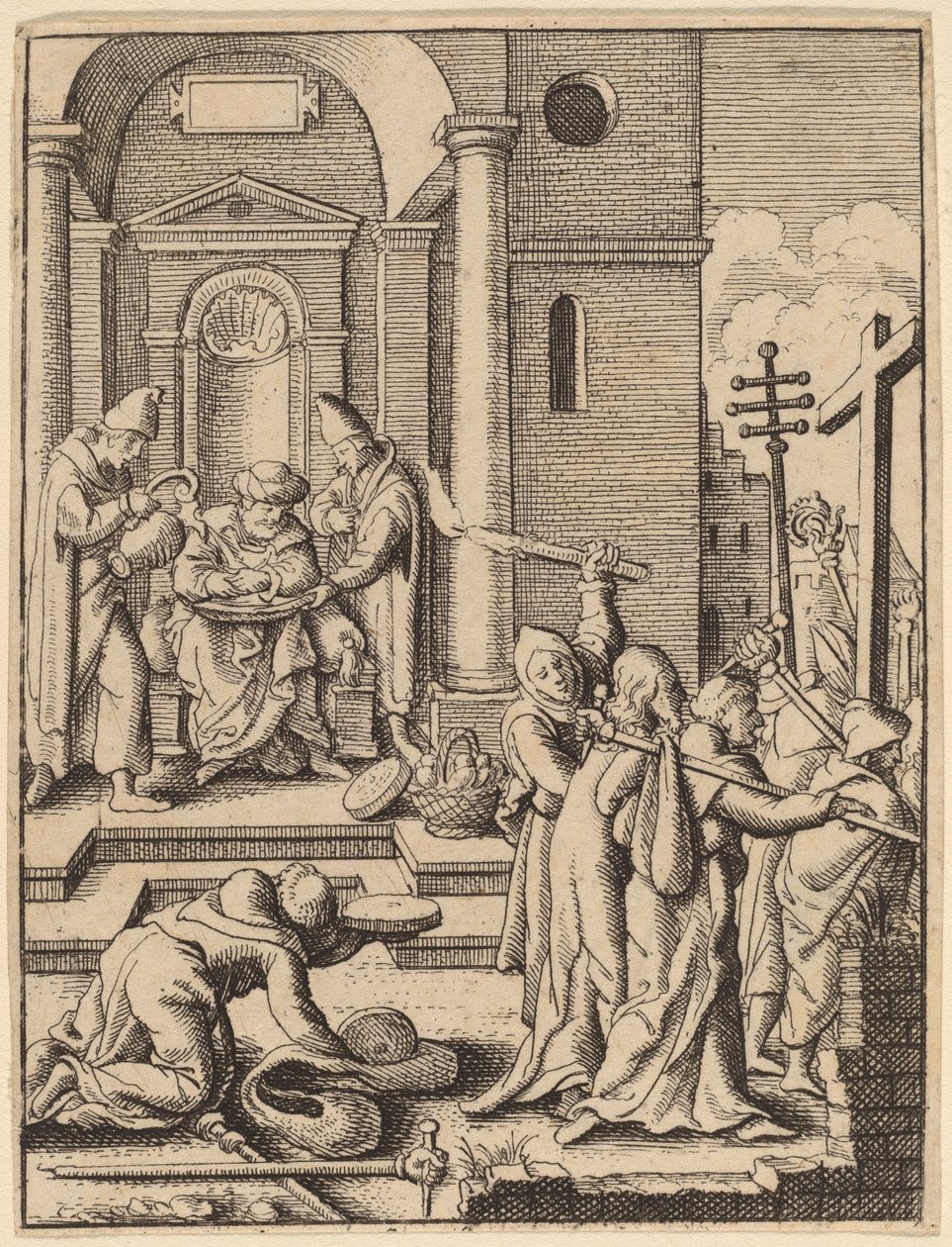 Käsien pesu tekijältä Wenceslaus Hollar