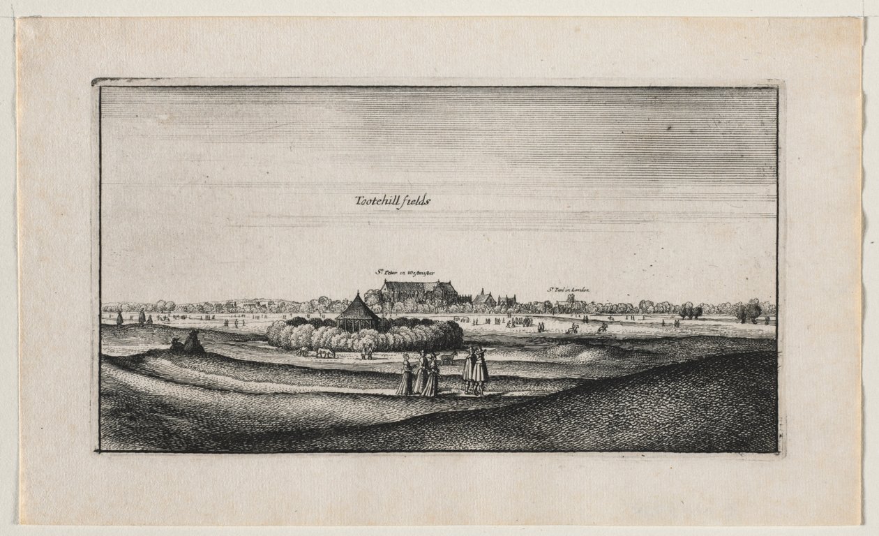 Tothill Fields tekijältä Wenceslaus Hollar