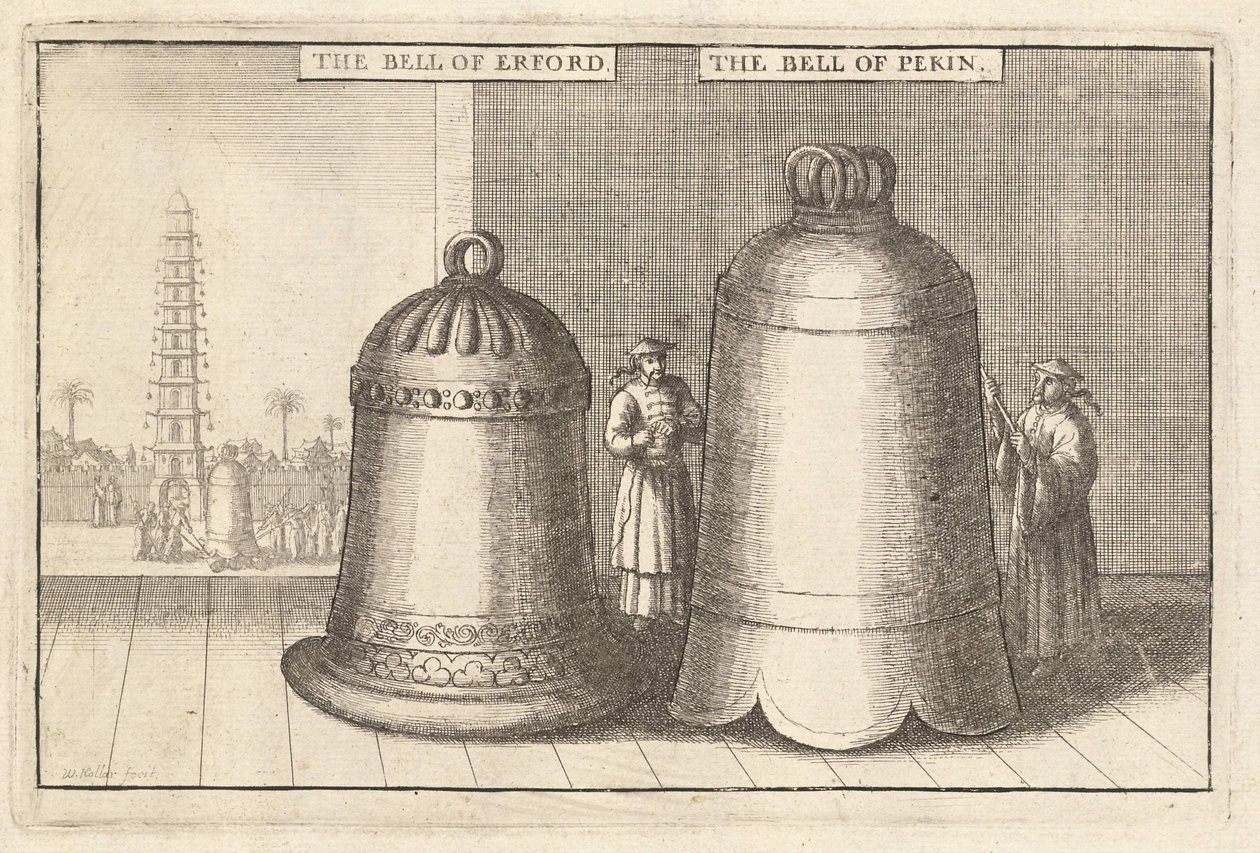Kaksi kelloa tekijältä Wenceslaus Hollar