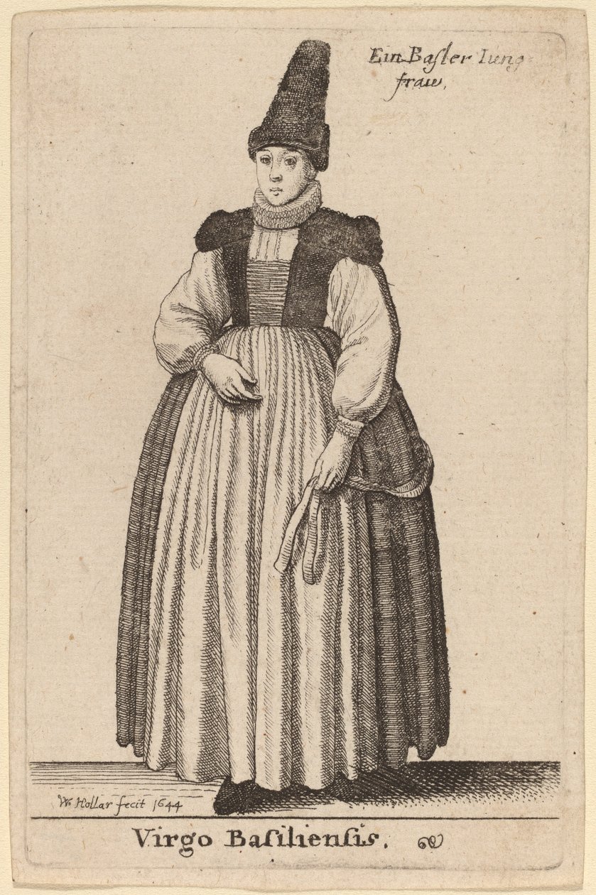 Baselin neitsyt tekijältä Wenceslaus Hollar