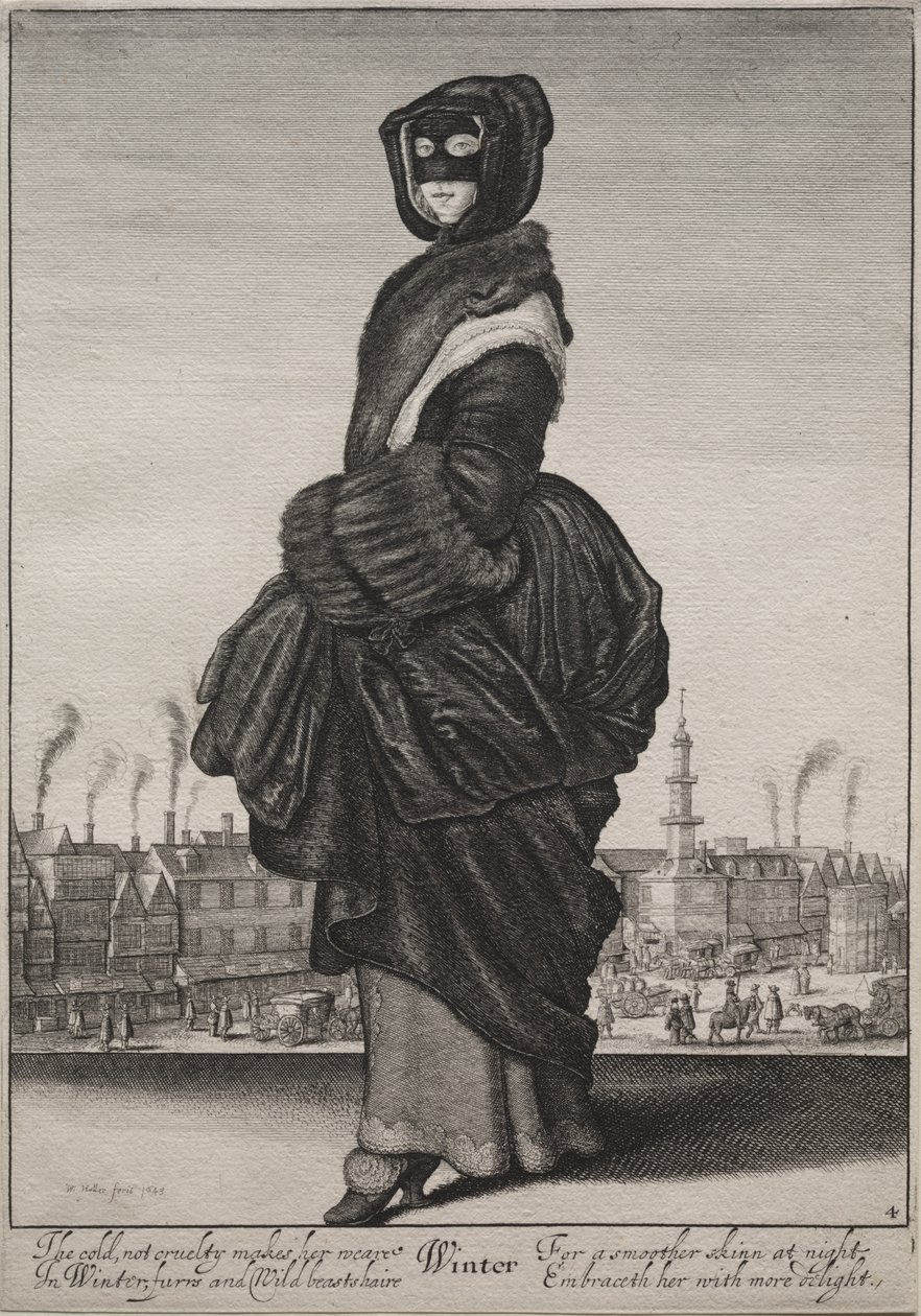 Talvi tekijältä Wenceslaus Hollar