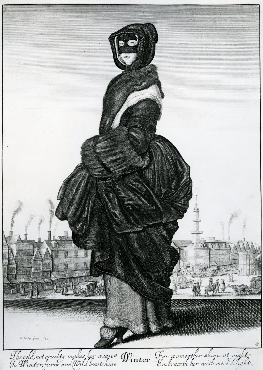 Talvi tekijältä Wenceslaus Hollar