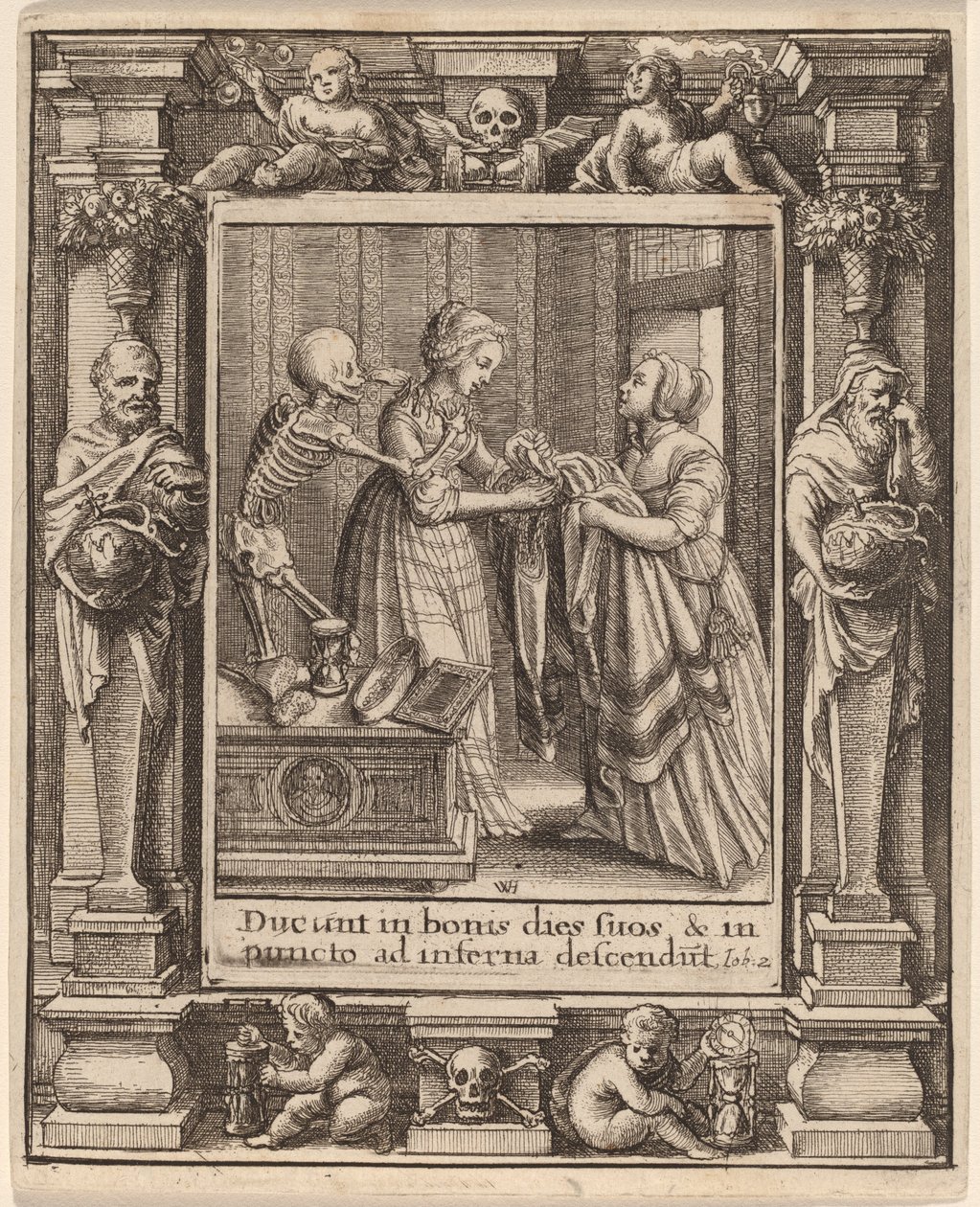 Morsian tekijältä Wenceslaus Hollar after Hans Holbein the Younger after Abraham van Diepenbeeck
