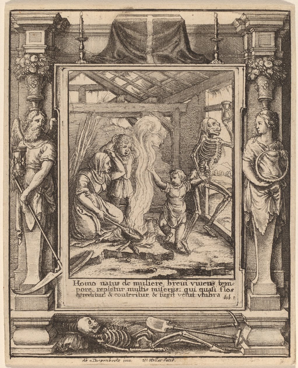 Lapsi tekijältä Wenceslaus Hollar after Hans Holbein the Younger after Abraham van Diepenbeeck