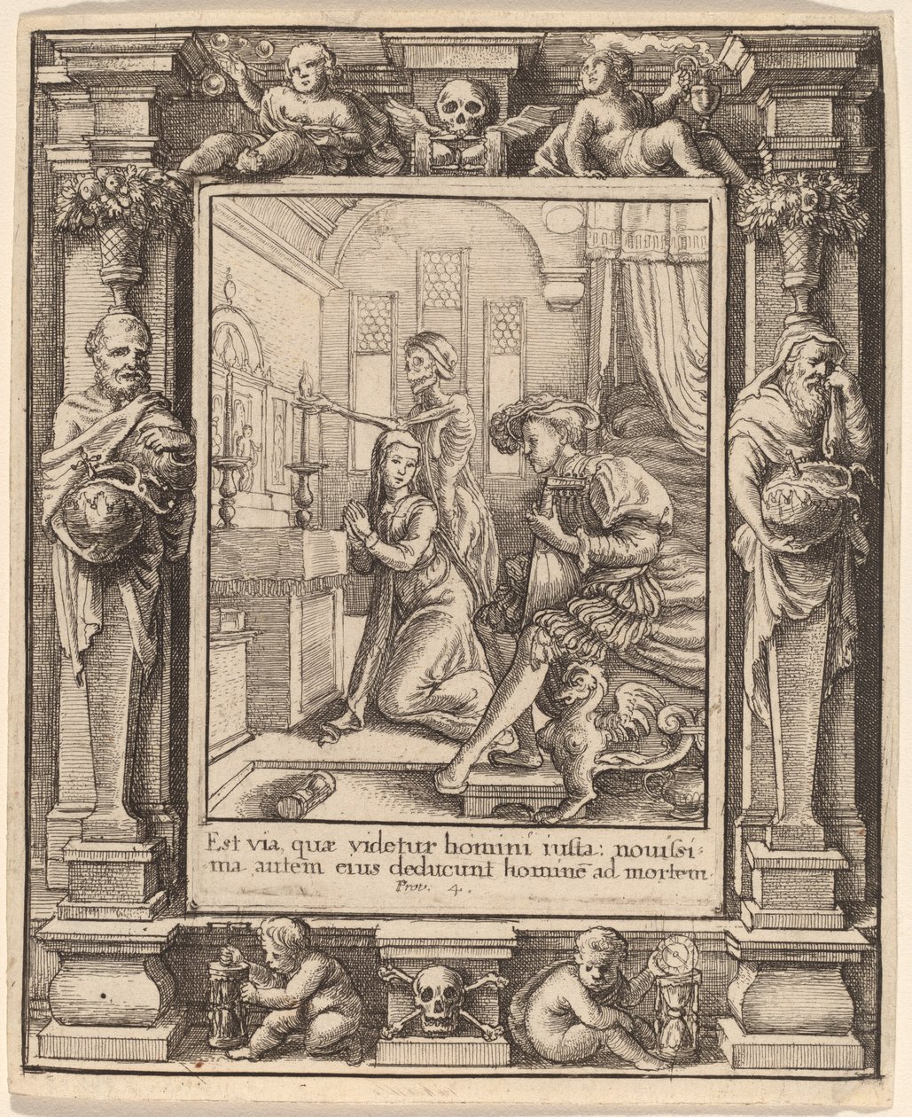 Nunna tekijältä Wenceslaus Hollar after Hans Holbein the Younger after Abraham van Diepenbeeck