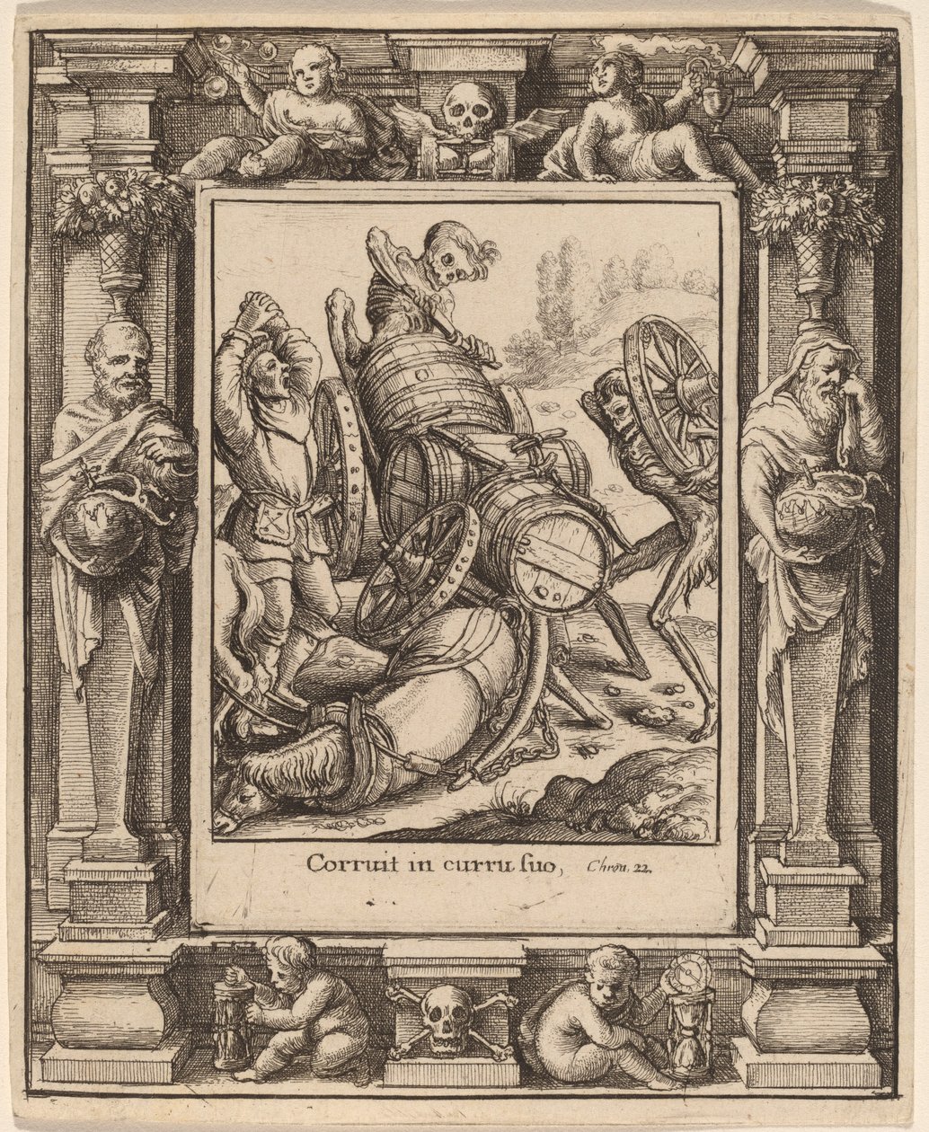 Kuski tekijältä Wenceslaus Hollar after Hans Holbein the Younger after Abraham van Diepenbeeck