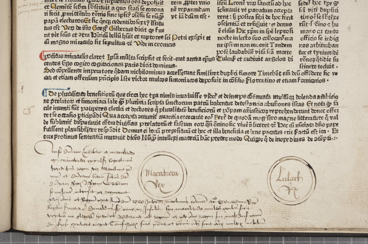 Fol 54 recto, yksityiskohta, metatiedot tekijältä Werner Rolevinck