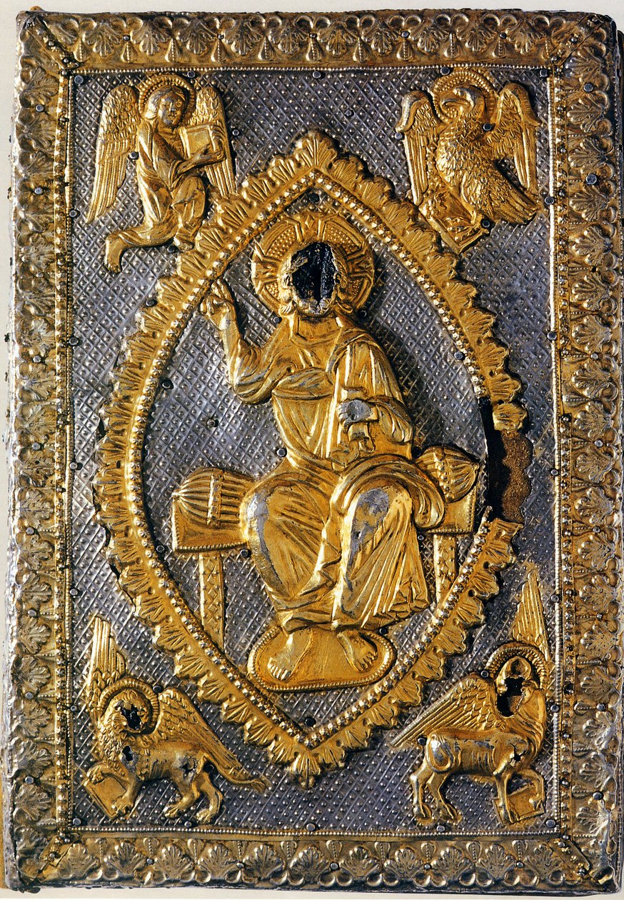 Canossalaisen Matildan evankeliumikirja, 1000-luku tekijältä West European Applied Art