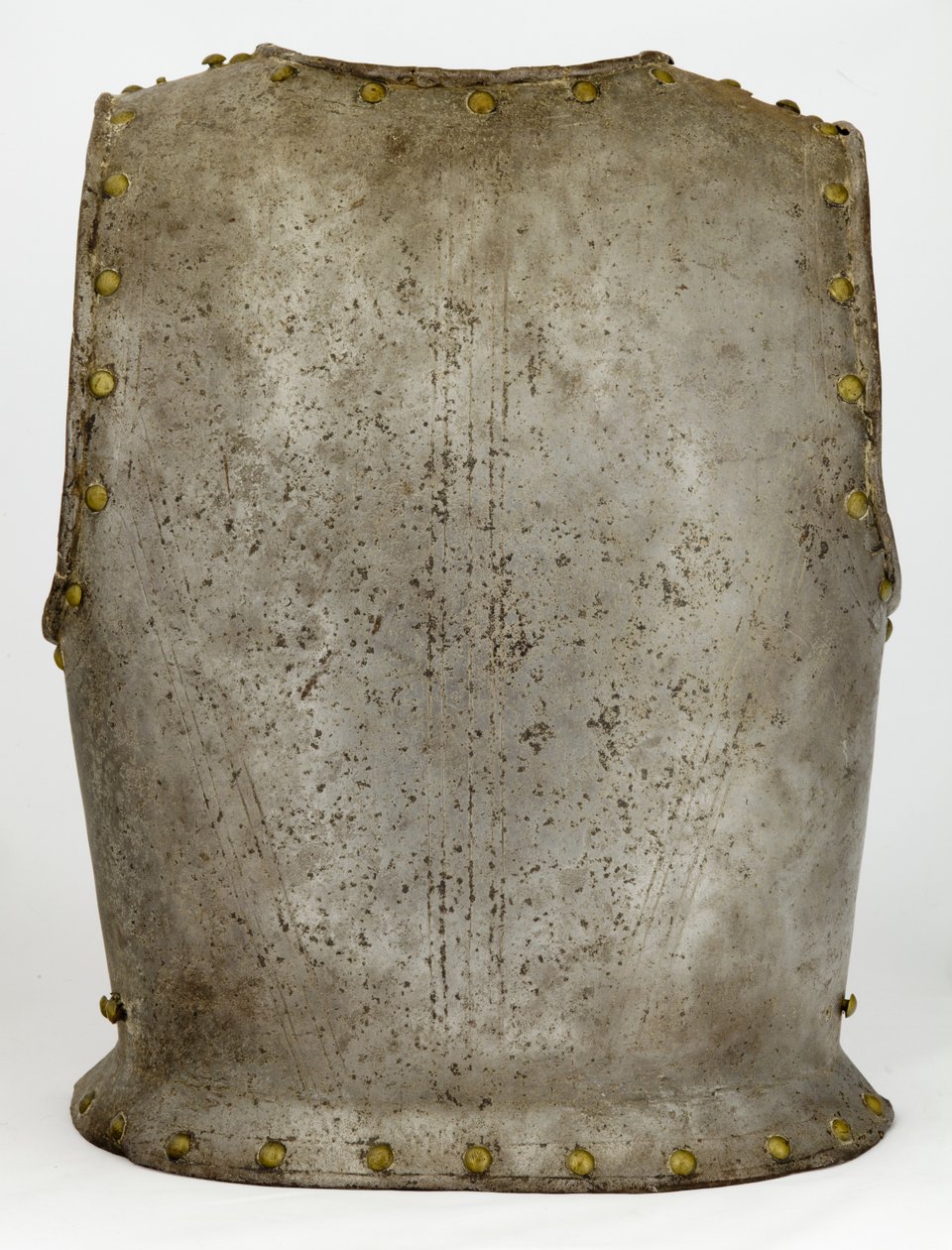 Taustalevy, n. 1650-1700 (teräs ja messinki) tekijältä Western European School