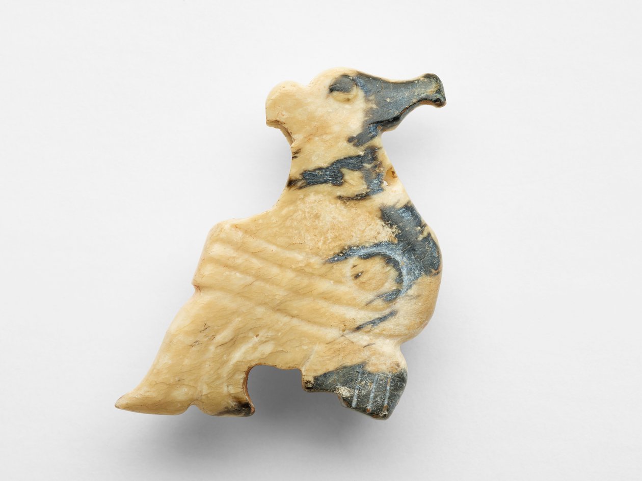 Riipus linnun muodossa, n. 1300-1050 eKr tekijältä Western Zhou Dynasty Chinese School