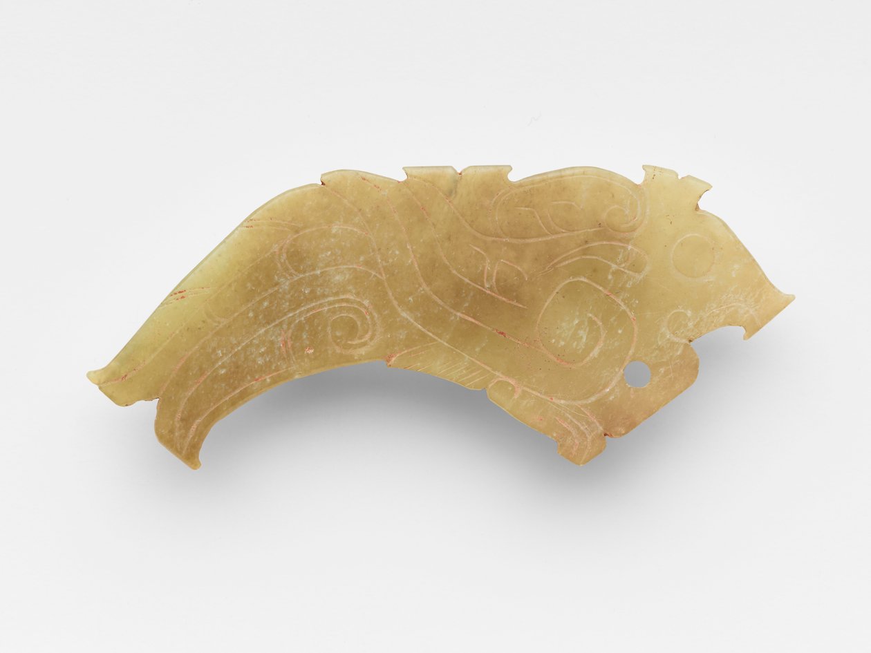 Riipus linnun muodossa, yksi parista, n. 1050 - n. 950 eaa. tekijältä Western Zhou Dynasty Chinese School