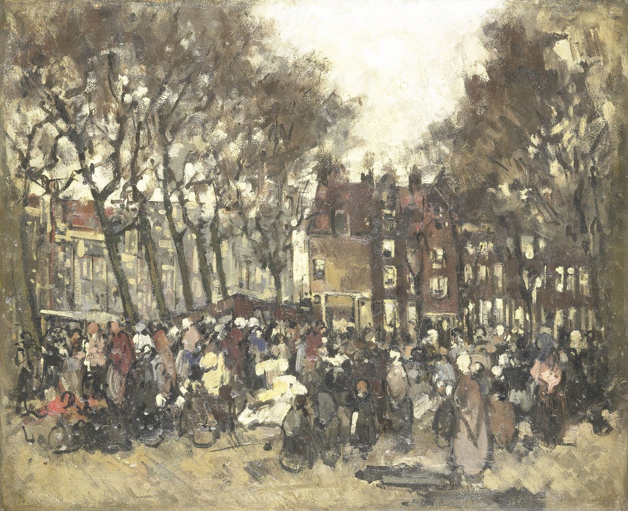 Noordermarkt Amsterdamissa tekijältä Westerwoudt Joannes