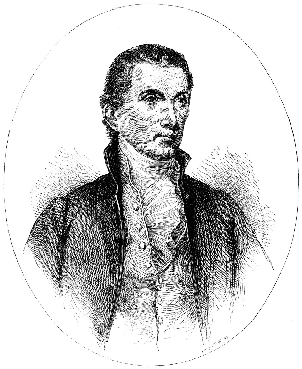 James Monroe, Yhdysvaltain 5. presidentti, vuodelta 1880. tekijältä Whymper