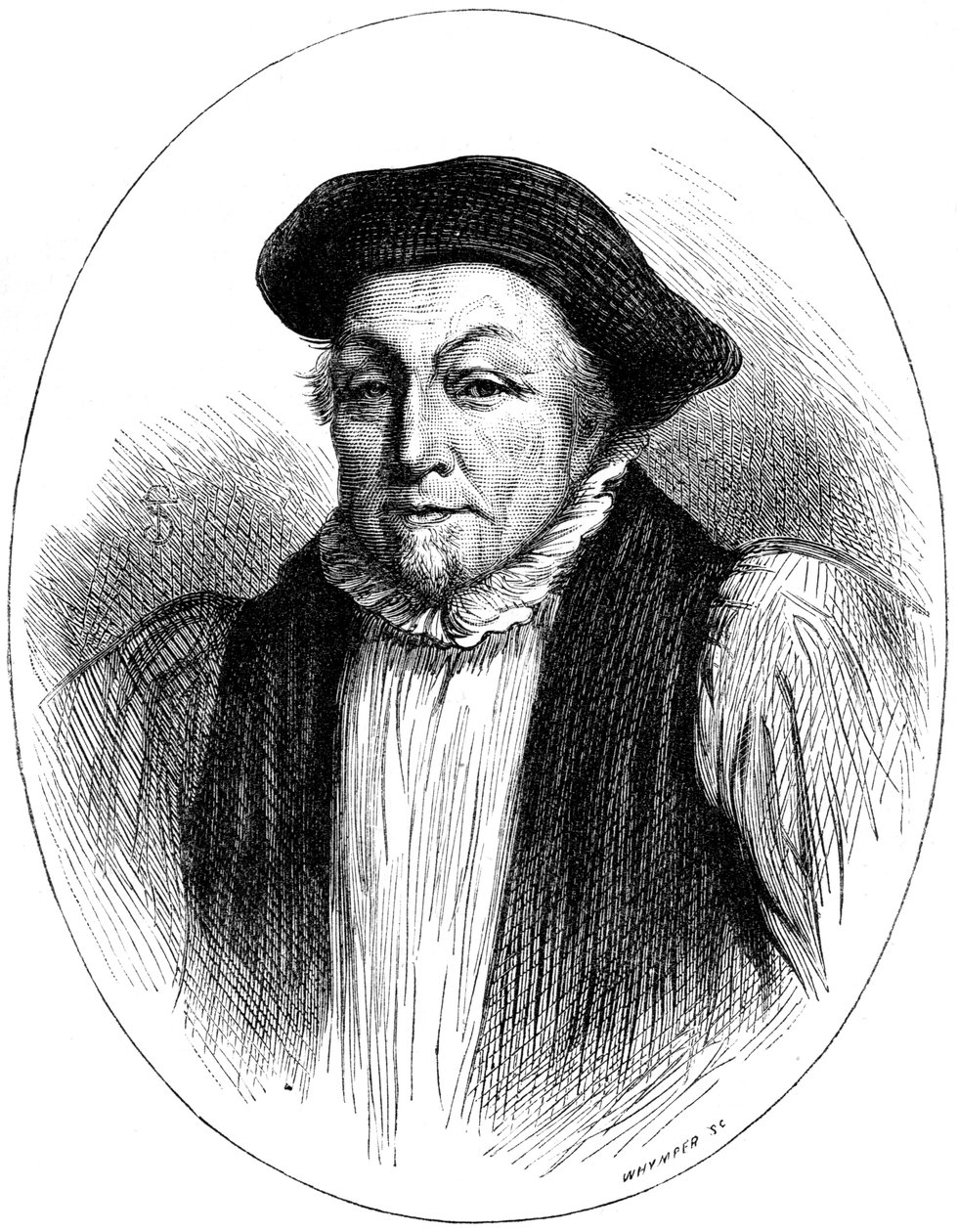 William Laud, 1600-luvun Canterburyn arkkipiispa, n. 1880. tekijältä Whymper