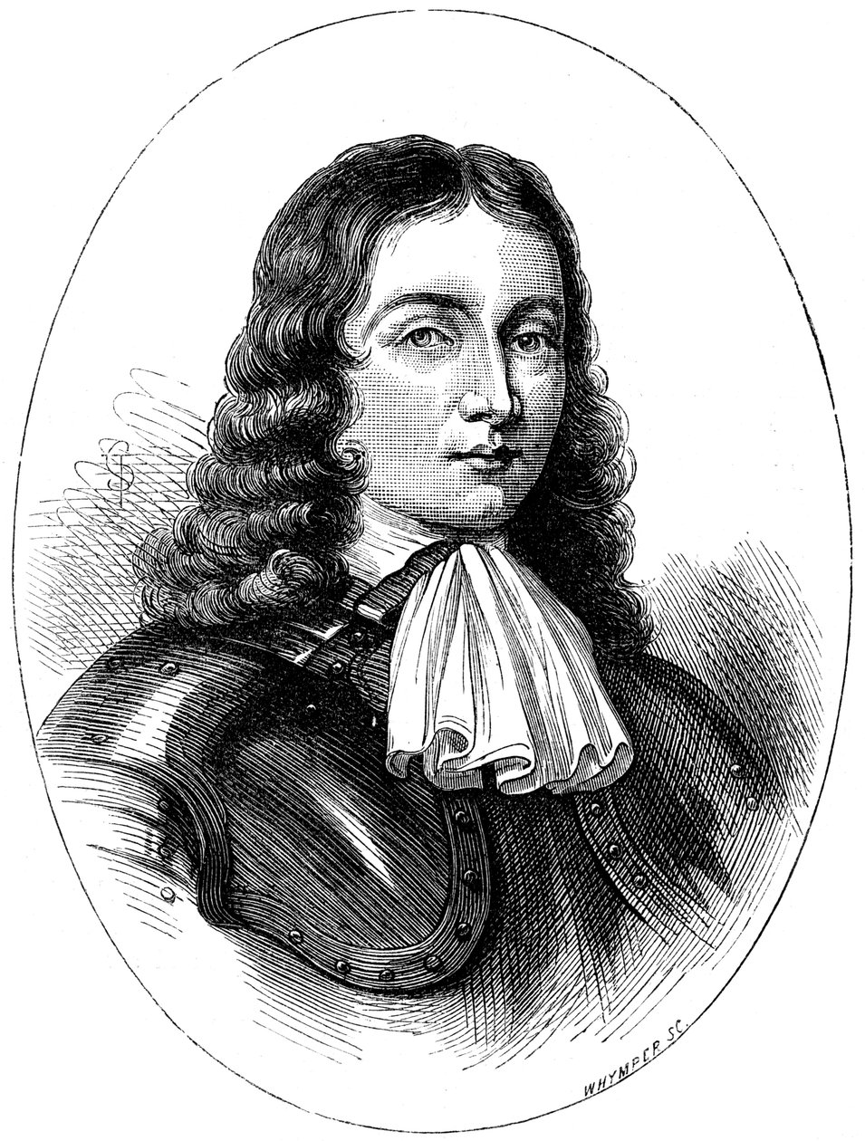 William Penn, Pennsylvanian liittovaltion perustaja, c1666 c1880. tekijältä Whymper