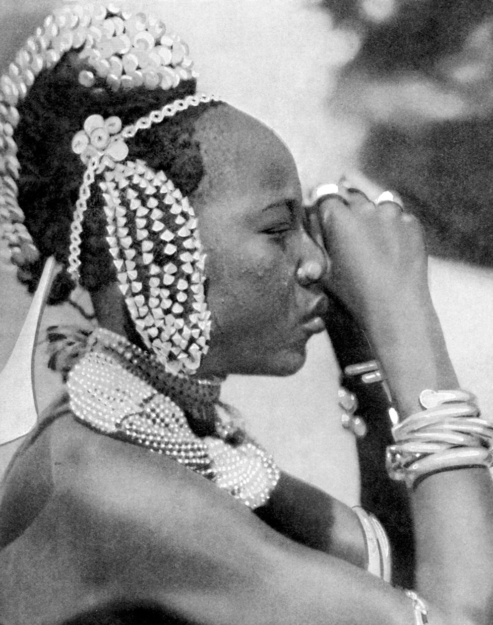 Nigerialainen tyttö, 1936 tekijältä Wide World Photos