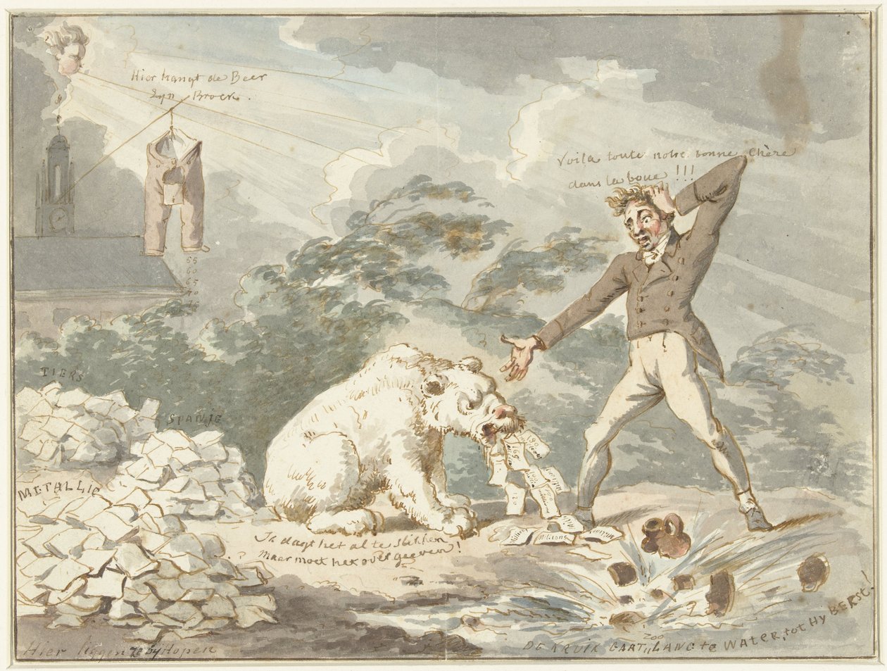 Taloudellinen romahdus tekijältä Wijnand Esser (attributed to)