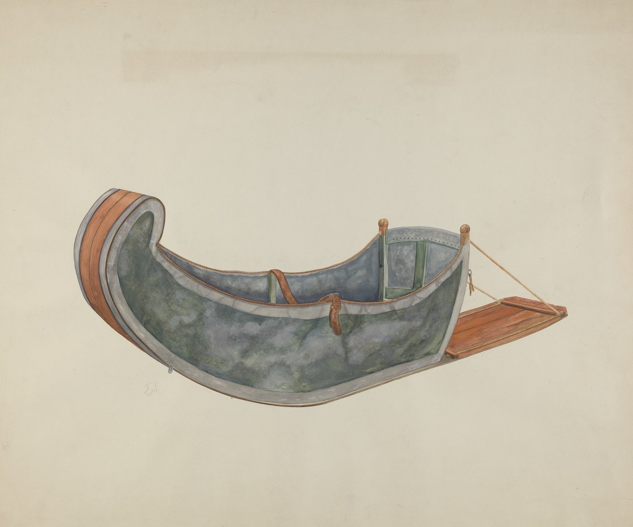 Red River koiravaljakko, n. 1938. tekijältä Wilbur M Rice