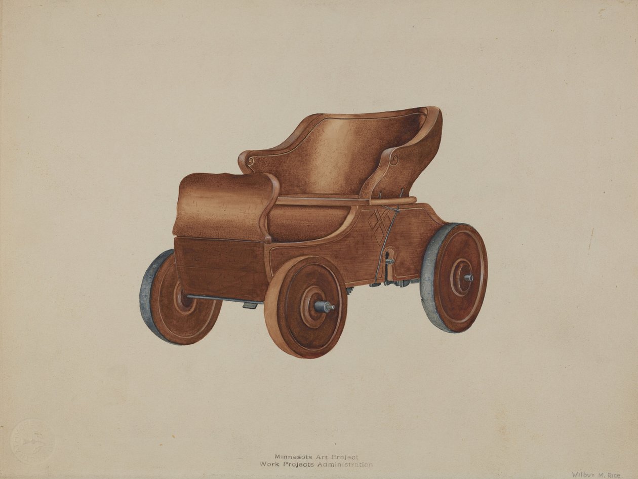 Toy Automobile, c. 1938. tekijältä Wilbur M Rice