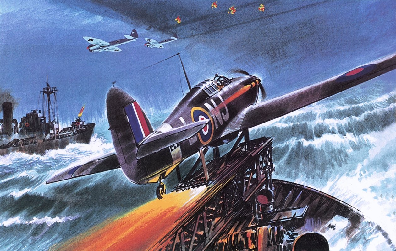 Hawker Hurricane tekijältä Wilf (20th century) Hardy