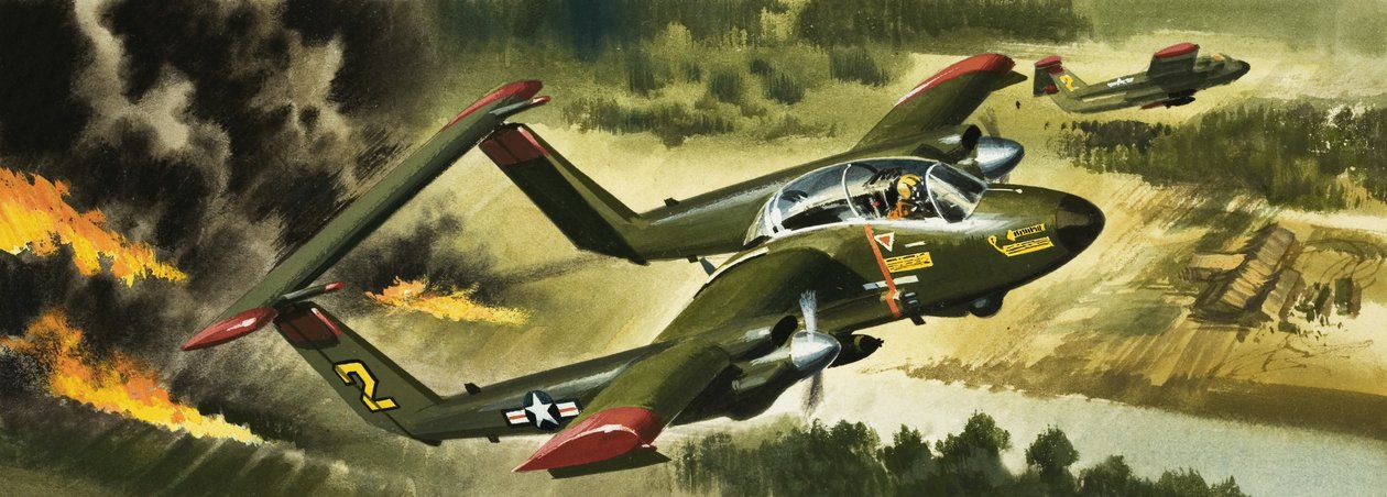 Mitä uutta ilmassa on -- COIN Counter Insurgency Aircraft tekijältä Wilf (20th century) Hardy