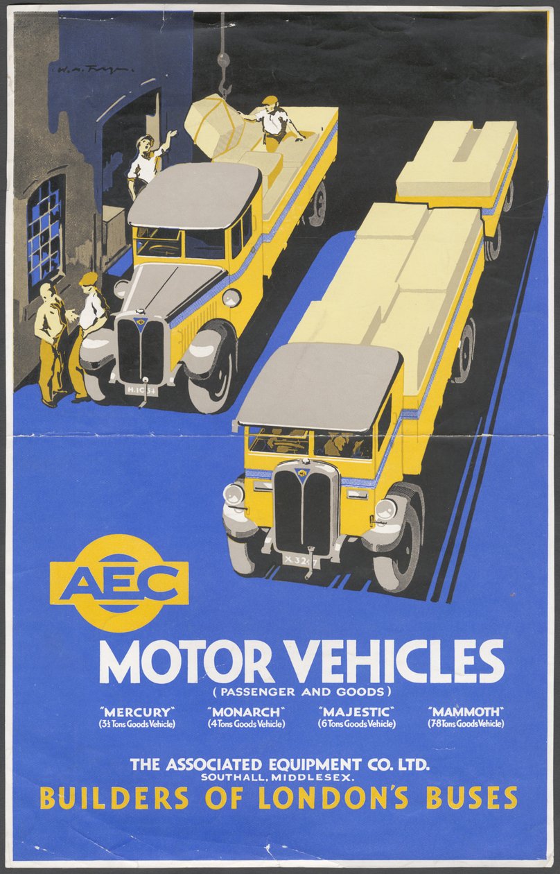AEC Motoring Engineering, 1950-luku tekijältä Wilfred Fryer