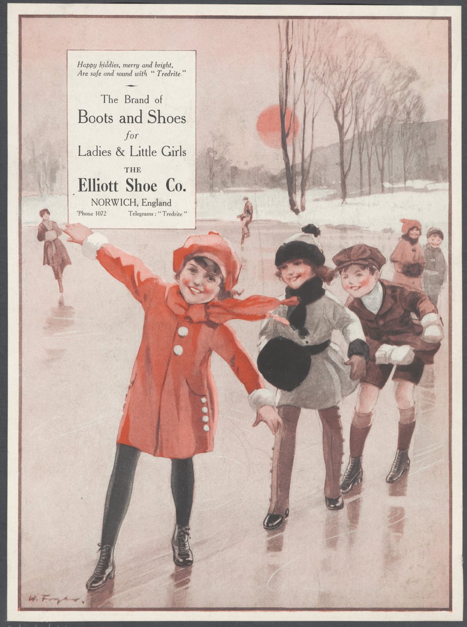 Elliott Shoe Company, 1920-luku tekijältä Wilfred Fryer