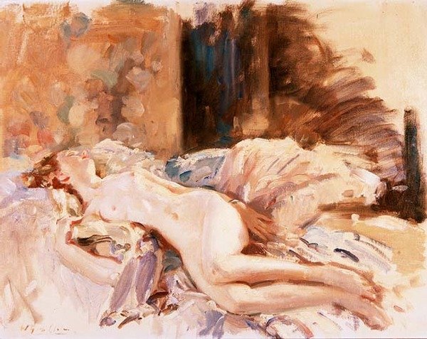 Makaava alasti tekijältä Wilfred Gabriel de Glehn