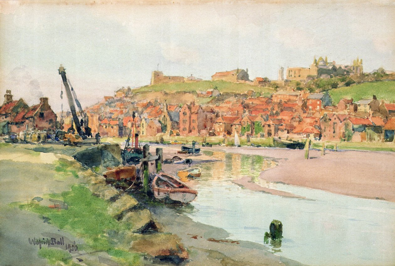 Ruusuinen ilta, Whitby tekijältä Wilfrid Williams Ball