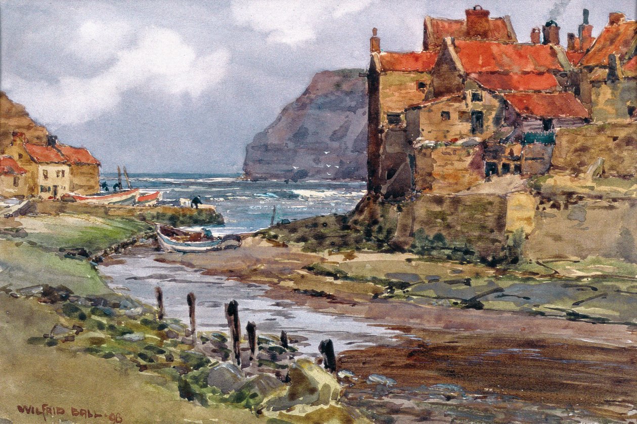 Staithes, n. 1897-1918 tekijältä Wilfrid Williams Ball