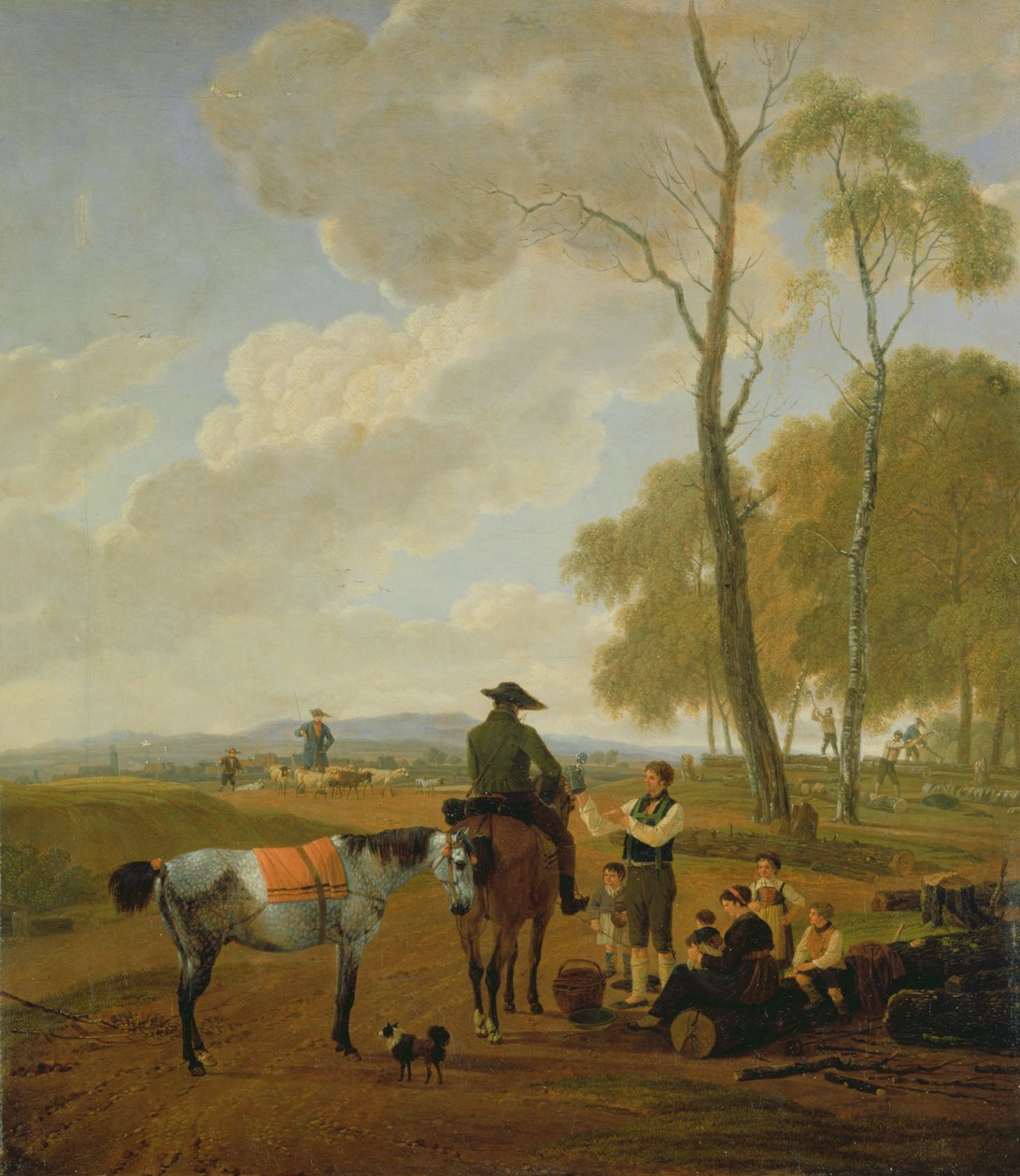 Lepo metsässä, 1800 tekijältä Wilhelm Alexander Kobell