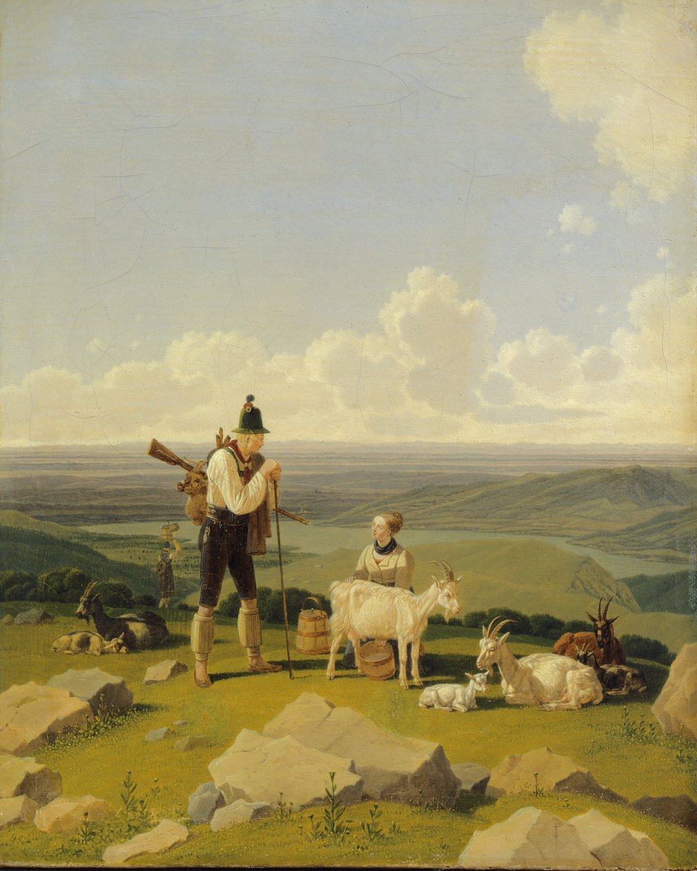 Deer Hunter, 1826 tekijältä Wilhelm Alexander Kobell