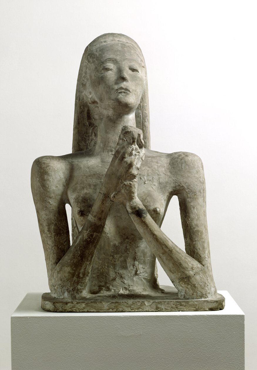 Rukous, 1918 tekijältä Wilhelm Lehmbruck