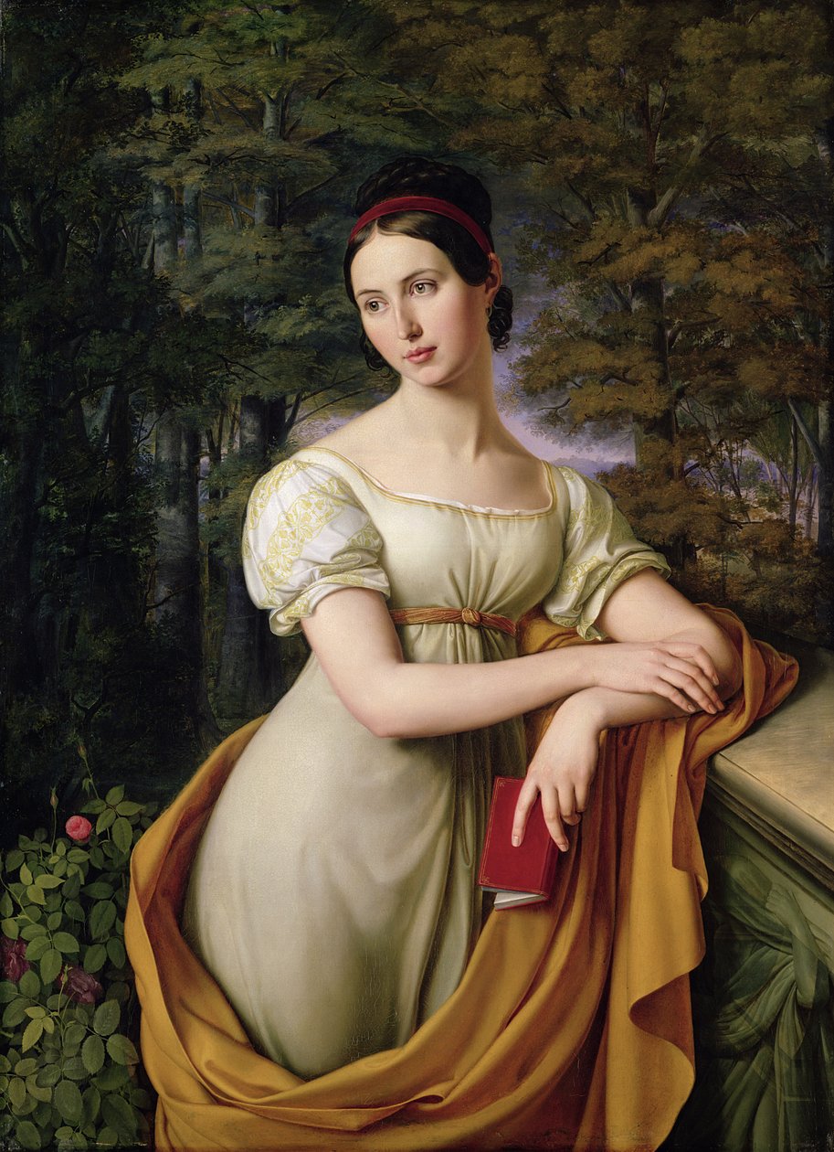 Agnes Rauch (1804-81), 1825 tekijältä Friedrich Wilhelm von Schadow