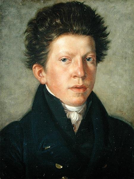 Karl von Bergen (1794-1835), 1819 tekijältä Wilhelm Titel