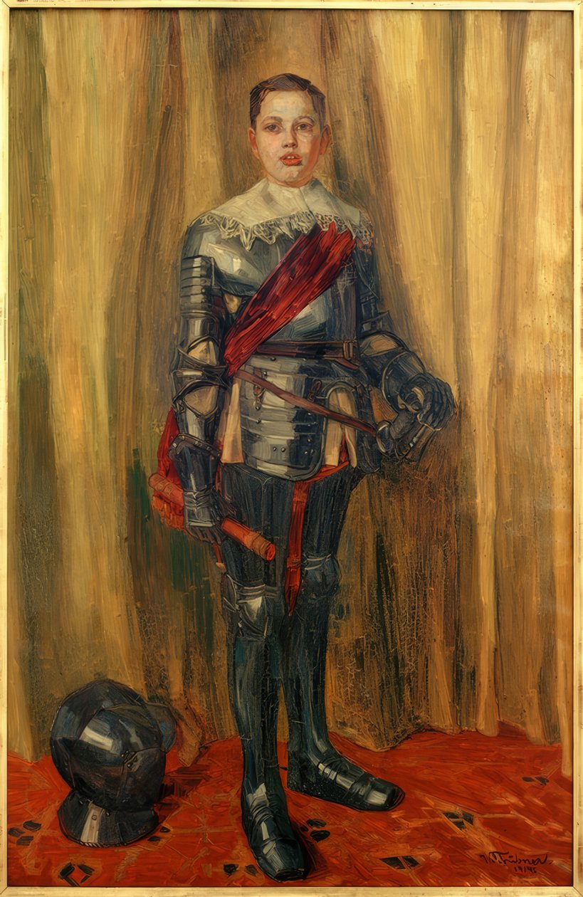 Jörg Trübner Rüstungissa tekijältä Wilhelm Trübner
