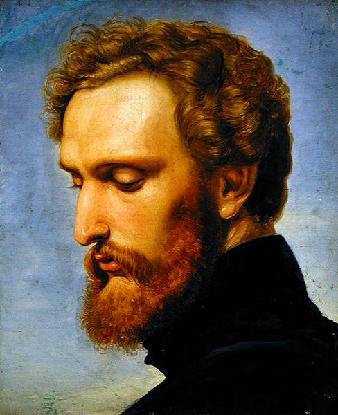 Muotokuva Heinrich Heinleinistä (1803-85) tekijältä Wilhelm von Kaulbach