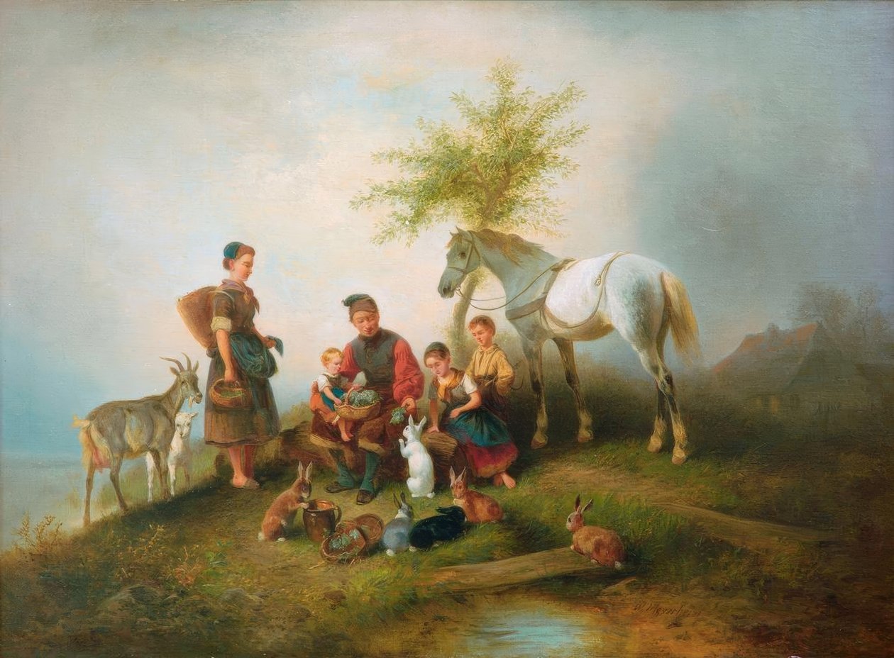 Fütterungszeit tekijältä Wilhelm Alexander Meyerheim