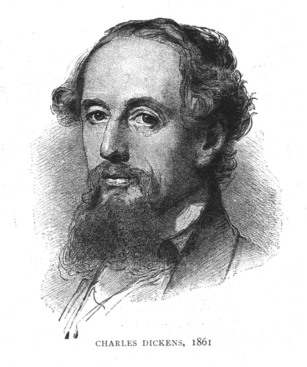 Charles Dickens, 1861 tekijältä Wilhelm Auguste Rudolf Lehmann