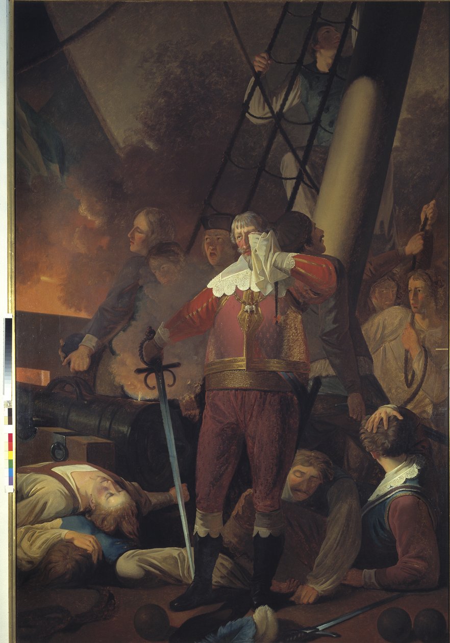 Christian IV "Kolminaisuudesta" Koldberger Heiden taistelussa 1644 tekijältä Wilhelm Bendz