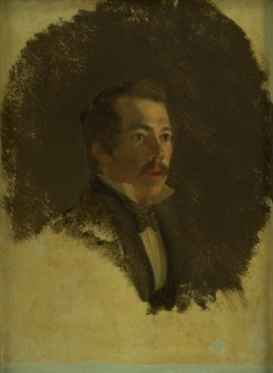 Tuntematon nuori herrasmies tekijältä Wilhelm Bendz