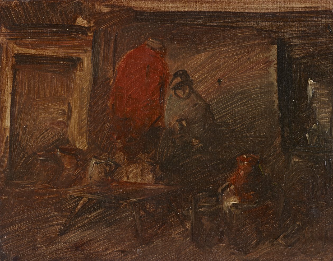 hollantilainen taverna tekijältä Wilhelm Busch
