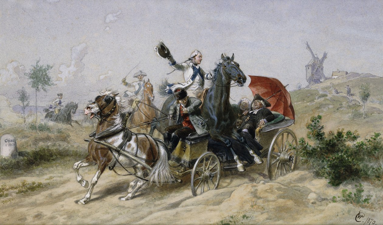 Lähipuhelu, 1870 tekijältä Wilhelm Camphausen