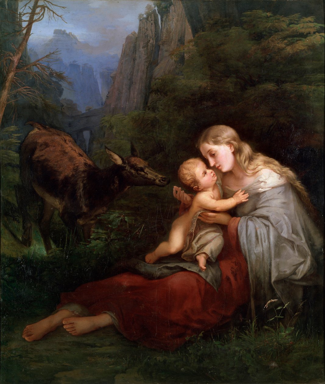 "Genevieve of Brabant", 1800-luku tekijältä Wilhelm Friedrich Herbig