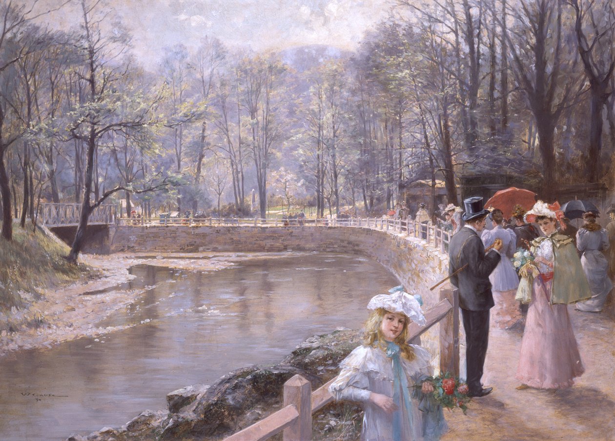 An der Tepl (Teplá-joen varrella) tekijältä Wilhelm Gause