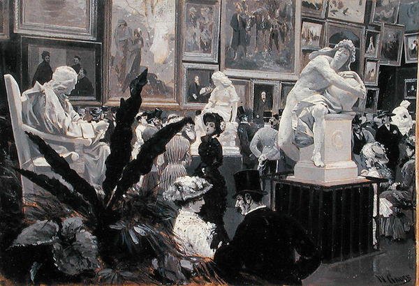 Wienin kansainvälisessä taidenäyttelyssä 1882 tekijältä Wilhelm Gause