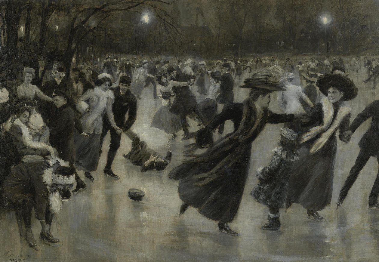 Bileet jäällä, 1909 tekijältä Wilhelm Gause